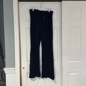 Abercrombie & Fitch Blue Boot Cut Flare Sweatpants